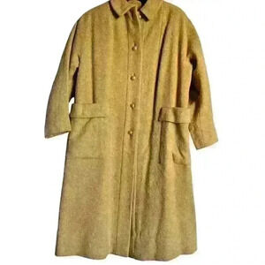 Vintage 1960s Lassie Junior Boucle Tweed‎ Jackie O Style Coat S/M Retro Glam